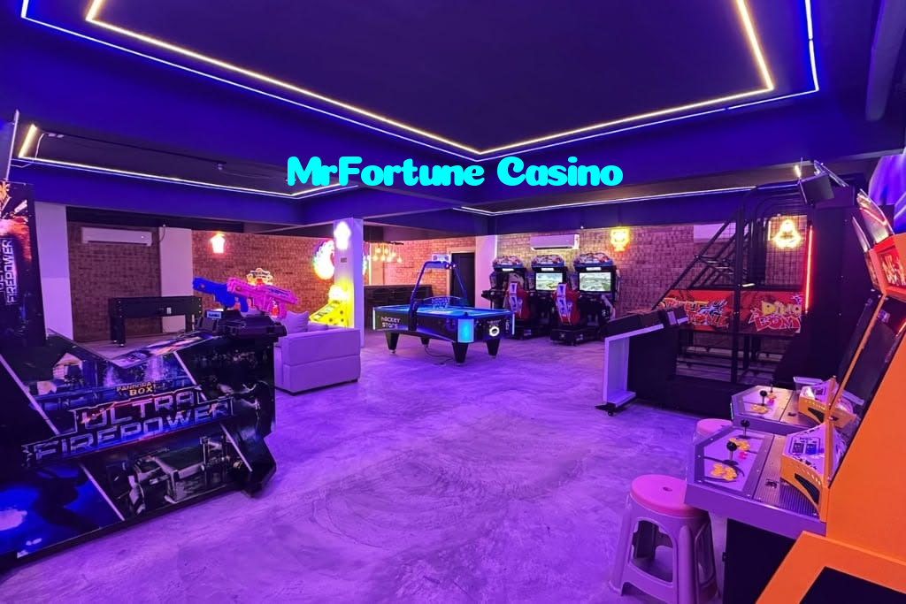 MrFortune Casino casino presented on mobile device in Pakistan with slots and live games